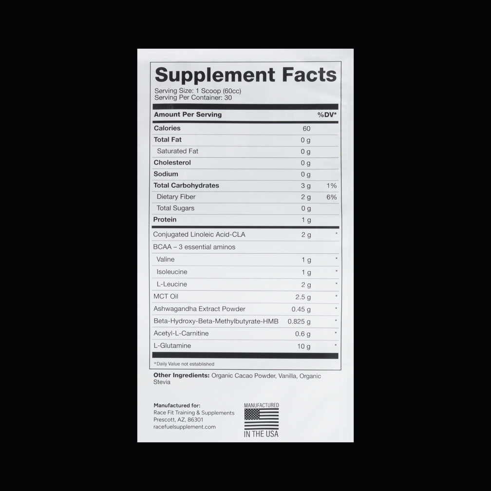 Race Fuel Performance Supplement